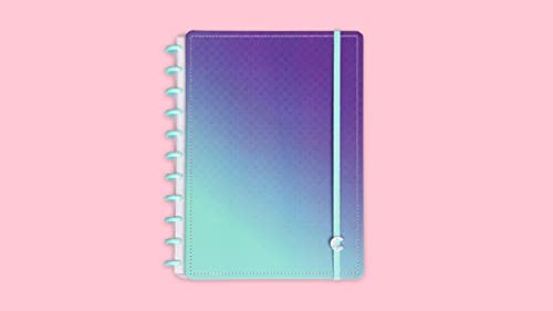 Caderno Inteligente grande Mystic Glow CIGD4106 By Planeta das Gêmeas