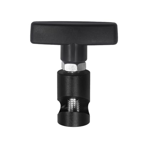 Suvnie Lift Support Clamp, Car Hood Lifting Rod Supporting Tool, Automotive Shock Prop Strut Stopper Retainer, Universal Hood Stay Holder Car Accessories for 3/8'' (10mm) Lift Rod (Black)