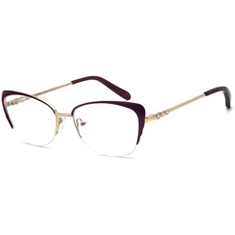 FERAVIA Women's Elegant Butterfly Eyewear Cover