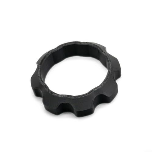 Gettimore Anillo de liberación rápida para Thrustmaster T300 TGT, ABS negro