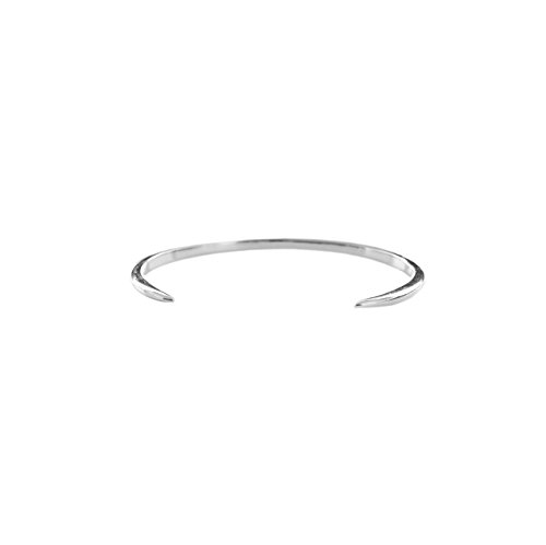 Jonc Night Claw ouvert griffe : le bracelet en argent massif parfait pour vos soirées