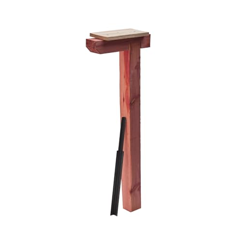 Architectural Mailboxes DPK000AM Drive-in Post, No Size, Aromatic Cedar