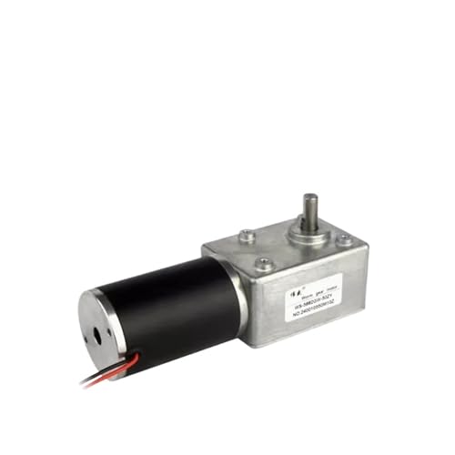 Motoréducteur à vis sans fin CC 12V 5 tr/min réversible avec support pour rideau