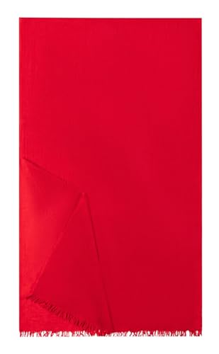 Bufanda de lana Roeckl Scarves Elevated Basic en color rojo clásico para invierno