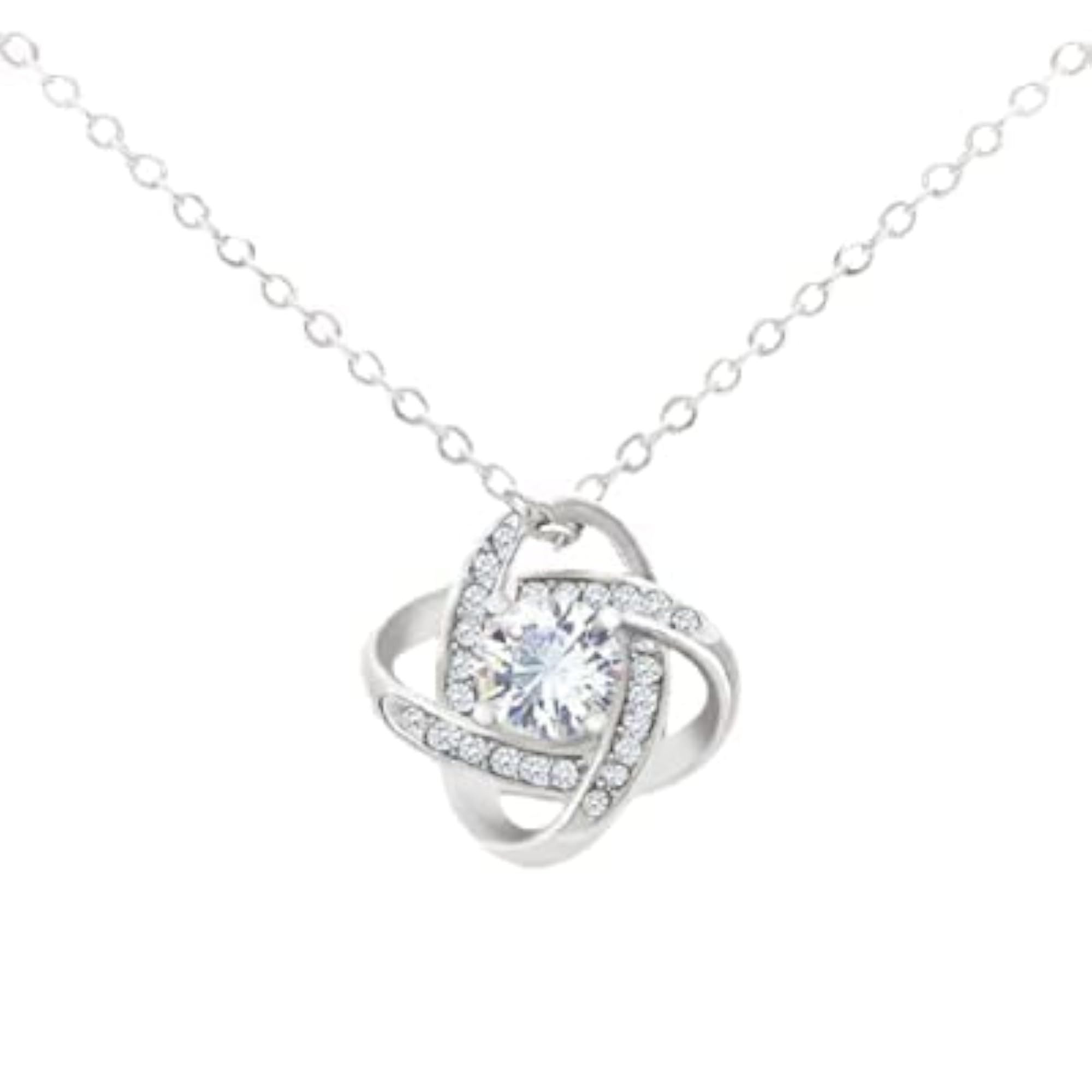 925 Silver Gift Necklace for Wife, 55th Birthday Jewelry