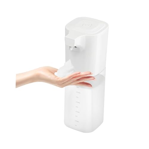 ソープディスペンサー 泡 自動 TYPE-C 充電式壁掛け自動ディスペンサー ハンド-ソープディスペンサー 吐出量4段階 洗剤ディスペンサー センサー式自動ディスペンサー 大容量550 ml ハンド-ソープ 洗剤 シャワージェル シャンプーなど各種液体洗剤