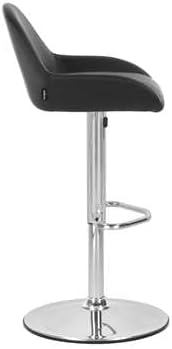 SANDALYE MEKANI SİYAH BAR TABURESİ ERGONOMİK SIRT DETAYLI | ergonomik