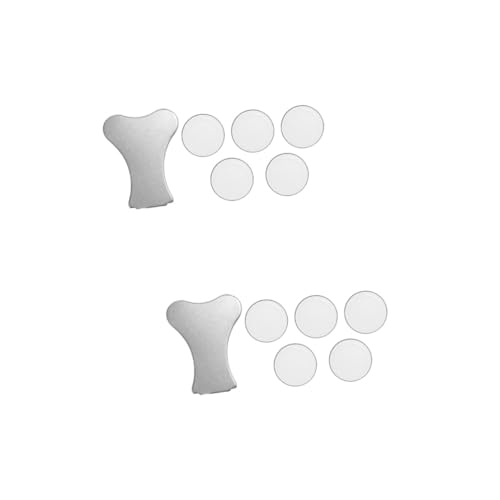 Garneck 2 Sets Maker Replacement Parts Diffuser Ceramic Discs 20mm Atomizing Head Air Oscillating Plates for Humidifier