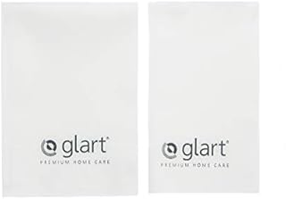Glart 2-Piece Set of Ultra Microfibre Cloths, Window Cloths, Window Pane Cloths, 40 x 45 cm and 60 x 45 cm, Microfibre Window Cloth, Window Pane Cloth for Home