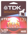 Tdk Mp120 Hi-8 Video Cassette (Discontinued By Manufacturer) #TOP3