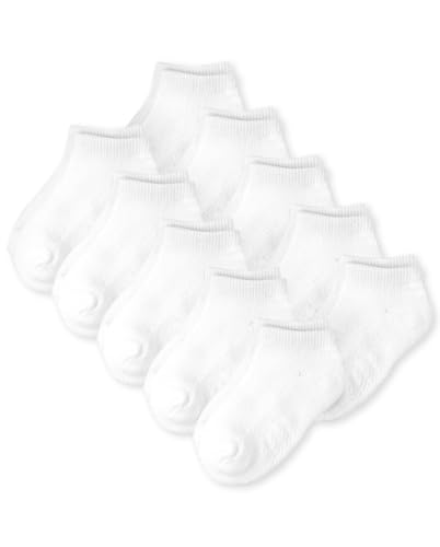 The Children's Place,Socks, Pack of Ten,WHITE,12-24MONTH