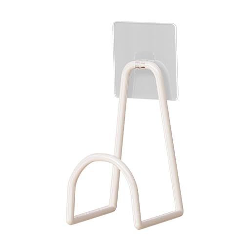 Dickly Badmintonschläger Wandhalterung, Tennisschläger Organizer, Tragbare Aufbewahrungslösung für Sporteinrichtungen, Weiß