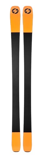Blizzard Anomaly 88 All Mountain Alpine Downhill Skis, Blue/Orange, 182cm