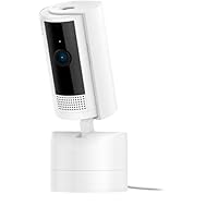Videocamera interna inclinabile Ring (Pan-Tilt Indoor Camera) | Videocamera di sicurezza plug-in...