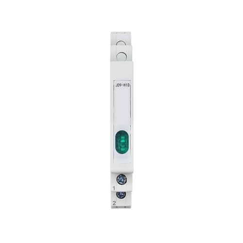 Voyant lumineux JD9 vert 24V style fin pour éviter l'encombrement du tableau
