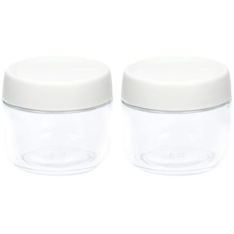 Femkeva 10oz Glass Jars with Lids Cover