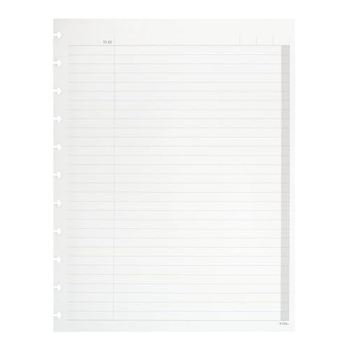 TUL Custom Note-Taking System Discbound Refill Pages, 8.5