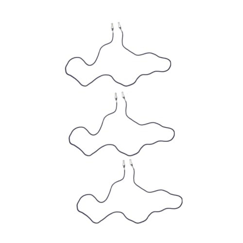 Mikikit 3pcs Kids Glove Leash Anti-Lost Strap Clips Portable Mitten Holder for Boys and Girls Adjustable Winter Gloves Lanyard for Outdoor Activities