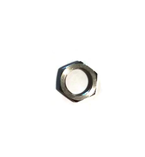 Primeonly27 S1-R4JL-KL9Q_BR Panel Nut 3/8-32 Thread 1/2 Inch Hex Brass Nickel Pack Of 50 thumb #1