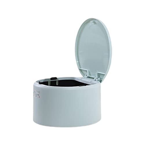 YOUNAFEN Trash Can Desktop Garbage Sundries Storage Box Bedroom Office Home Dustbin