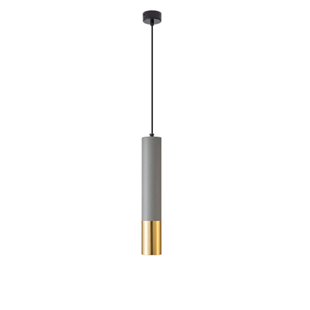 LYMSXAZOU 5W Adjustable Height LED Pendant Light Cylindrical Island Lighting Fixture Rust-Proof Long Tube Spotlight for Kitchen and Home Décor.