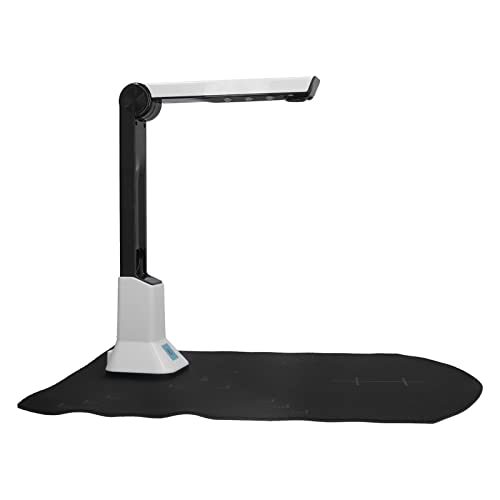 Fafeicy Scanner Haute Définition USB2.0, Scanners Aériens pour Caméra de Documents Pliable A4 5V 8MP, Capteur CMOS, pour JPG, GIF, BMP, TIF, PDF, PNG,...