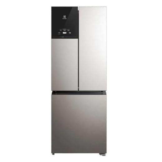 Geladeira Electrolux Frost Free Inverter 480L Efficient AutoSense 3 Portas Inox Look (IM7S) 220V
