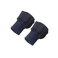 Barrier Clean Air Suit Omlooppak Shirt Met Mouwen Gebreide Manchetten Kort Blauw