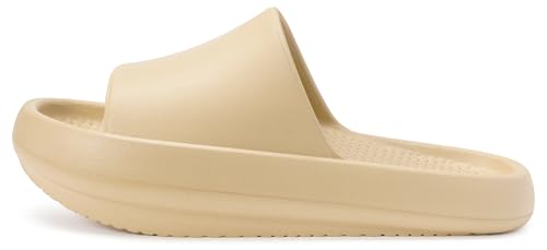 KUKTO Orthopedic Slide Sandals for Women Arch Support Pillow Slippers Soft Slip on Recovery Shoes...