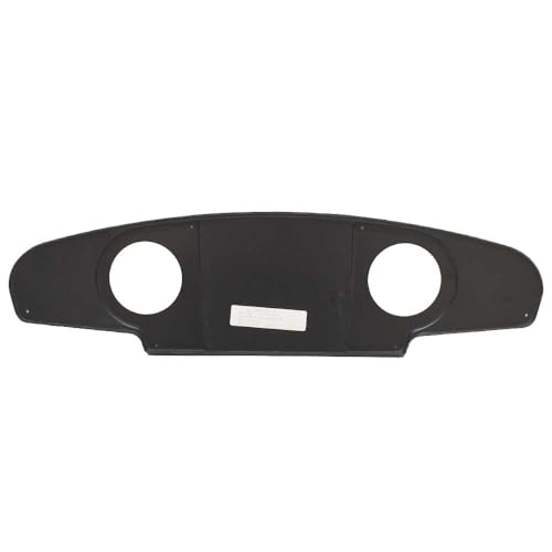 Godfrey Pontoon Boat Blank Gauge Panel 449367 | Black Plastic