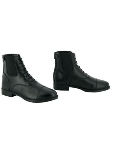 Botas sintéticas con cordones RIDING WORLD T41 de equitación en color negro
