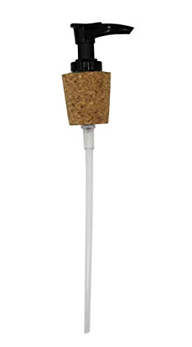 Creative Hobbies Black Pump Dispenser with Cork Stopper for Easy Press-in Fit (Pkg/5)