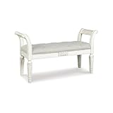 Signature Design by Ashley - Realyn Accent Bench - Traditional - Light Beige