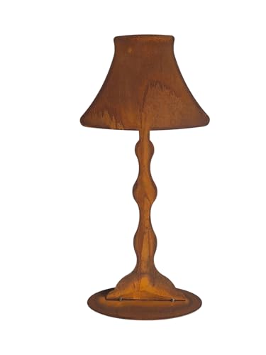Bornhöft Edelrost Gartendeko Lampensilhouette, 60 cm Höhe, 27 cm...