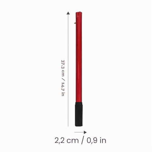 PACKOVE Poignée De Cric Hydraulique De Sol 2 Tonnes Poignée De Remplacement Antidérapante Barre De Levier Horizontale Accessoire Garage Atelier 14.69In – vue 2