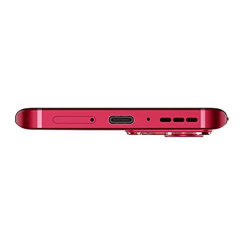 Smartphone Motorola Edge 30 Fusion 5G 256 GB 8 GB RAM Viva Magenta - Couro vegano