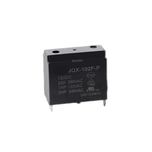 Relais JQX-102F-P 12V pour l'entretien des systèmes de climatisation domestique