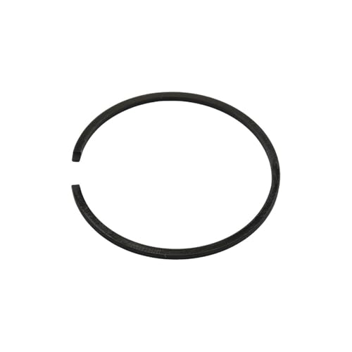 Segment de piston 34 mm pour réparer une perte de compression sur tronçonneuse usée