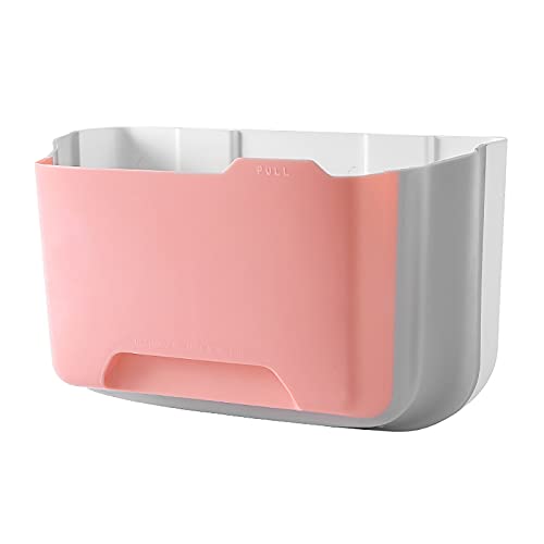 Poubelle de cuisine pliable suspendre petite poubelle plastique placard et auto