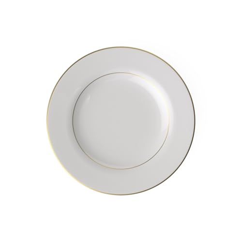 Villeroy & Boch Signature Anmut Gold bread plate, 16 cm diameter, white/gold