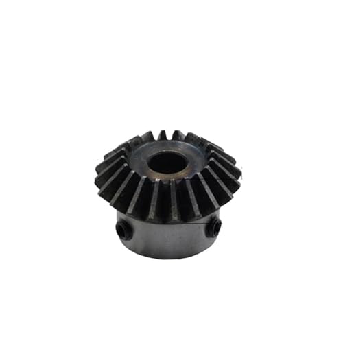 Engrenage conique 1M 20 dents acier avec trou de vis M5 et angle droit pour transmission