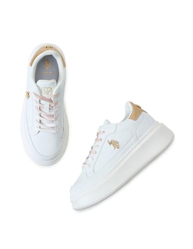 Image of U.S. Polo ASSN. Eleanor 3.0 Nude Light Weight Sneaker Shoes