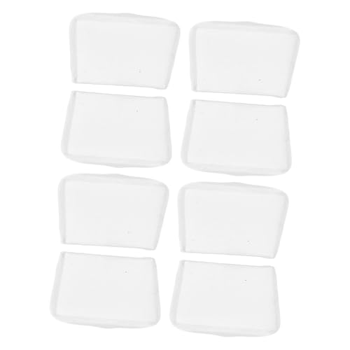 BELLIFFY Set of 8 Rubber Tips for Running Pliers Protective Pads for Glass Clamp Easy to Change