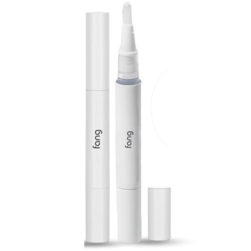 Image of Fang At Home Teeth Whitening Pen | Teeth Stain Remover | Safe for Enamel | Effective For Gutka, Tobacco, Pan Masala, Smoking, Yellow, Coffee & Wine Stains | Gluten-Free & Vegan Serum (Pack of 2)