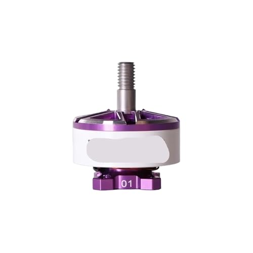 Moteur sans balais V2207 V3.0 1750KV Purple pour drone quadri 5 pouces 6S