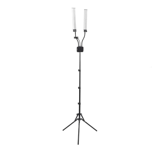 Luz de relleno LED de doble brazo CHICIRIS 45W regulable con trípode de aleación 2