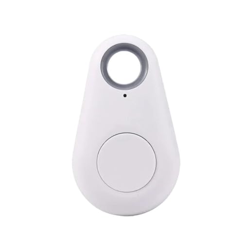 FJLKGDSP Rastreador GPS Bluetooth Mini antipérdida Dispositivo de Larga Distancia for Seguimiento Bolsos y billeteras for localizador antirrobo(1PC White)