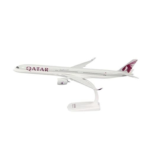 Grion Model Airplane 1:200 Scale Qatar Air Airplane A350 A350-1000 ABS with Base Aircraft Model Toy for Display Collection and Gifts