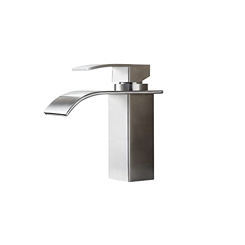 Robinet en acier inoxydable FANDIAO anti-fuite pour évier et toilette