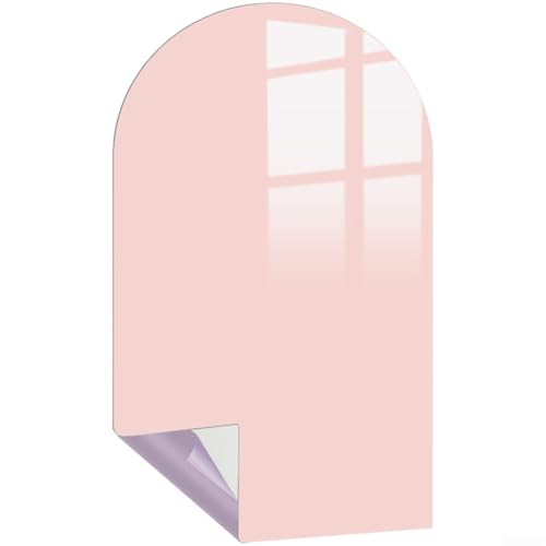 Pizarra magnética de PVC para pared, 15.7 x 39.4 pulgadas, adhesivo extraíble con tiza colorida para niños, sala de juegos, guardería, aula, aprendizaje y decoración (rosa)
